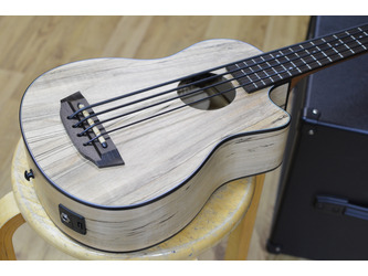 Kala U-BASS Spalted Maple With Case