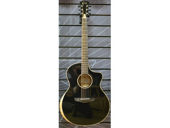 Faith Eclipse Neptune Cutaway Electro - Black - Incl Hard Case 