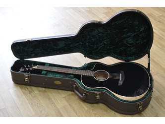 Faith Eclipse Neptune Cutaway Electro - Black - Incl Hard Case 
