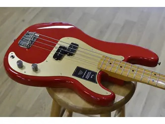 Fender Vintera '50s Precision Bass Dakota Red Electric Bass Guitar & Case B-Stock