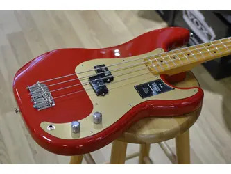 Fender Vintera '50s Precision Bass Dakota Red Electric Bass Guitar & Case B-Stock