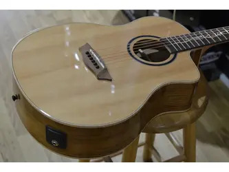 Washburn Bella Tono Suprema SC40SCE Electro Acoustic Guitar - Solid Mahogany Top