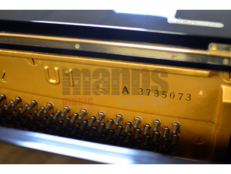 Secondhand Yamaha U1A Upright Piano - Black Polyester 