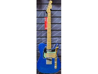 Fender Artist J Mascis Telecaster Bottle Rocket Blue Flake Electric Guitar Deluxe Gig Bag