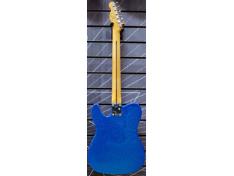 Fender Artist J Mascis Telecaster Bottle Rocket Blue Flake Electric Guitar Deluxe Gig Bag