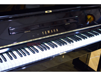 Secondhand Yamaha U1H Upright Piano Black Polyester