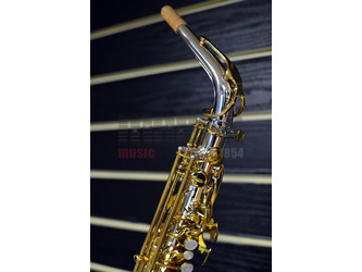 Jupiter JAS1100SGQ Silver Alto Saxophone 