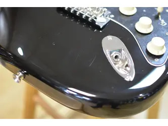 Fender American Performer Stratocaster, Black - Maple Fingerboard - Incl deluxe Gig Bag