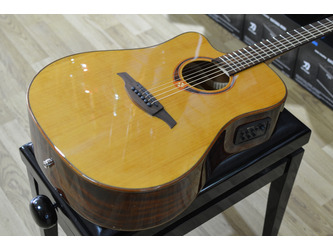 Lag Tramontane 118 TL118DCE Dreadnought Natural Left-Handed Electro Acoustic Guitar