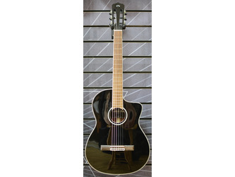 Cordoba Fusion 5 Jet Black Electro Nylon Guitar 