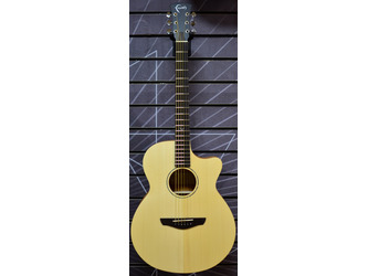 Faith Naked FKV Venus OM Natural All Solid Electro Acoustic Guitar Soft Faith Padded Bag