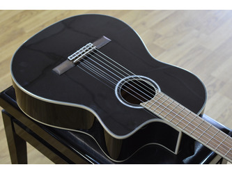 Cordoba Fusion 5 Jet Black Electro Nylon Guitar 