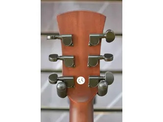 Faith Nexus Neptune CE Thru-Cognac Inc Gig Bag - All Solid Mahogany, Fishman Presys 2 PU