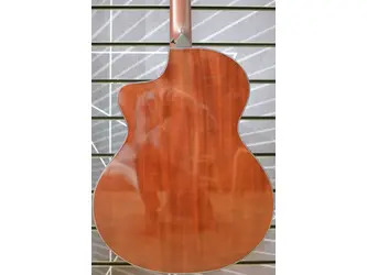 Faith Nexus Neptune CE Thru-Cognac Inc Gig Bag - All Solid Mahogany, Fishman Presys 2 PU