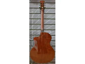Faith Nexus Neptune CE Thru-Cognac Inc Gig Bag - All Solid Mahogany, Fishman Presys 2 PU