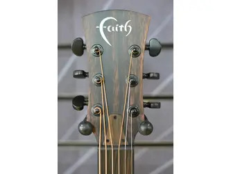 Faith Naked Cedar FKVCD Venus OM Natural All Solid Electro Acoustic Guitar & Case