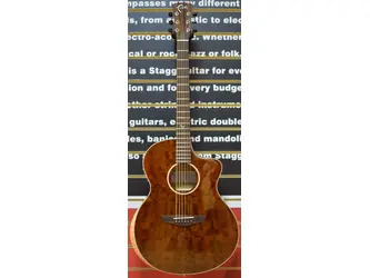 Faith Neptune FX Dark Natural Gold Cutaway Electro