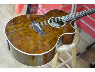 Faith Neptune FX Dark Natural Gold Cutaway Electro