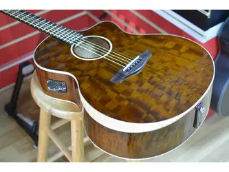 Faith Neptune FX Dark Natural Gold Cutaway Electro