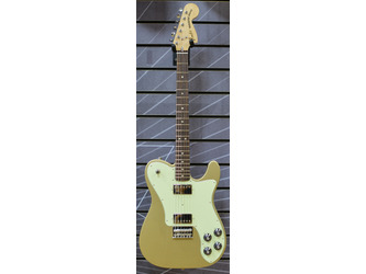 Fender Artist Chris Shiflett Telecaster Shoreline Gold Electric Guitar Incl Hardshell Case - B Stock