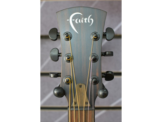 Faith Nexus FPVCK Venus OM Copper Black All Solid Electro Acoustic Guitar & Case