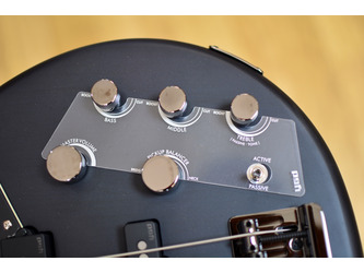 Yamaha BB735A Matte Translucent Black 5-String Electric Bass Guitar & Case