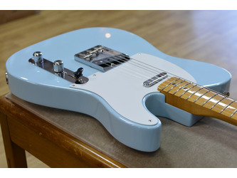 Second-Hand Fender Vintera '50s Telecaster Sonic Blue Electric Guitar Incl Gig Bag