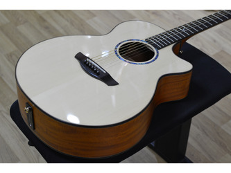 Faith Natural FV Venus OM All Solid Electro Acoustic Guitar & Hard Case