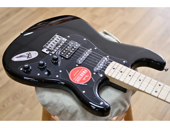 Fender Squier Sonic Stratocaster HSS Black Electric Guitar