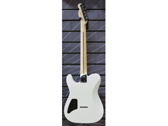 Fender Artist Jim Root Telecaster Flat White Electric Guitar & Deluxe Black Tweed Hardshell Case