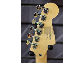 Fender Squier Mini Stratocaster Black Left-Handed Short-Scale Electric Guitar