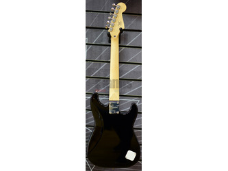 Fender Squier Mini Stratocaster Black Left-Handed Short-Scale Electric Guitar