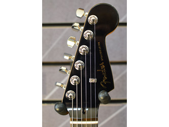 Fender American Ultra Stratocaster HSS Electric Guitar Tiger Eye Maple Top, Ebony Fingerboard & Case