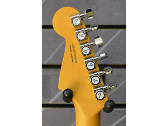 Fender American Ultra Stratocaster HSS Electric Guitar Tiger Eye Maple Top, Ebony Fingerboard & Case