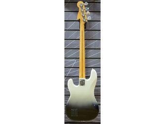 Fender Player Plus Precision Bass Silver Smoke Electric Bass Guitar & Case