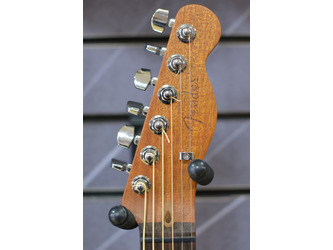 Fender Acoustasonic Player Telecaster Brushed Black Electro Acoustic Guitar incls Deluxe Gig Bag B Stock