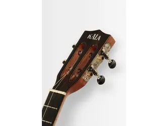 Kala All Solid Cedar Rosewood Double Sound Hole Ukulele With Bag