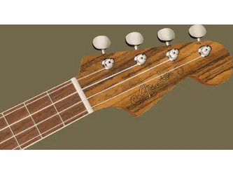 Fender Rincon Tenor Electro Ukulele, Rincon Aged Cognac Burst