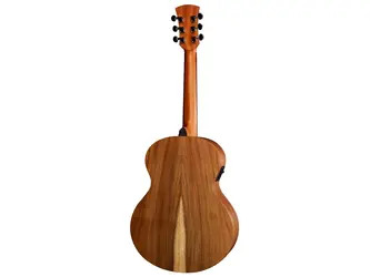 Faith Nomad Mini-Neptune Electro - Trembesi All Solid Travel Electro Acoustic Guitar & Gigbag