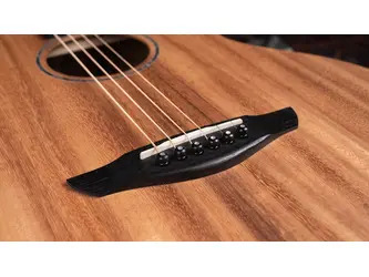 Faith Nomad Mini-Neptune Electro - Trembesi All Solid Travel Electro Acoustic Guitar & Gigbag