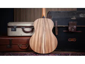 Faith Nomad Mini-Neptune Electro - Trembesi All Solid Travel Electro Acoustic Guitar & Gigbag