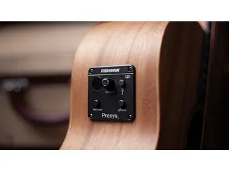 Faith Nomad Mini-Neptune Electro - Trembesi All Solid Travel Electro Acoustic Guitar & Gigbag