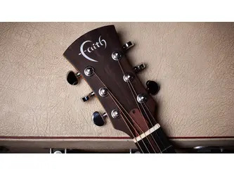Faith Nomad Mini-Neptune Electro - Trembesi All Solid Travel Electro Acoustic Guitar & Gigbag