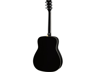 Yamaha FG820 Dreadnought Black Acoustic Guitar 
