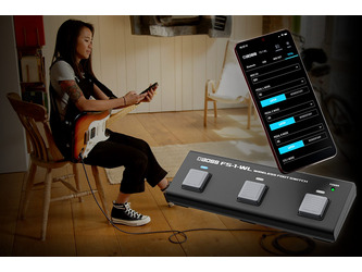 Boss FS-1-WL - Wireless Foot Control for Digital Music Scores, YouTube, DAWs, Instruments, and Beyon