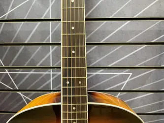 Guild Westerly F-250E Deluxe Jumbo Antique Sunburst Electro Acoustic Guitar 