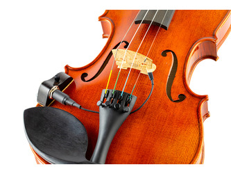KNA Low-profile portable bridge-mounted piezo for violin or viola