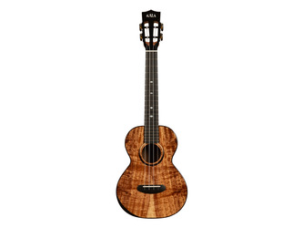 Kala Contour All Solid Gloss Acacia Ukulele with Bag