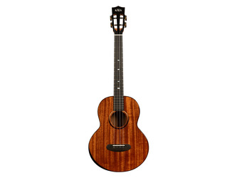 Contour All Solid Gloss Mahogany Baritone Ukulele w/ Bag