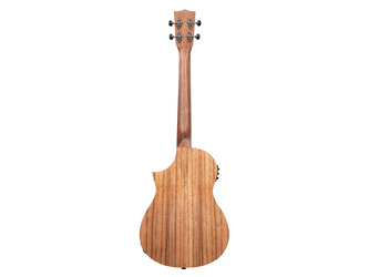 Kala Teak Tri-Top Ukulele with Cutaway & EQ
